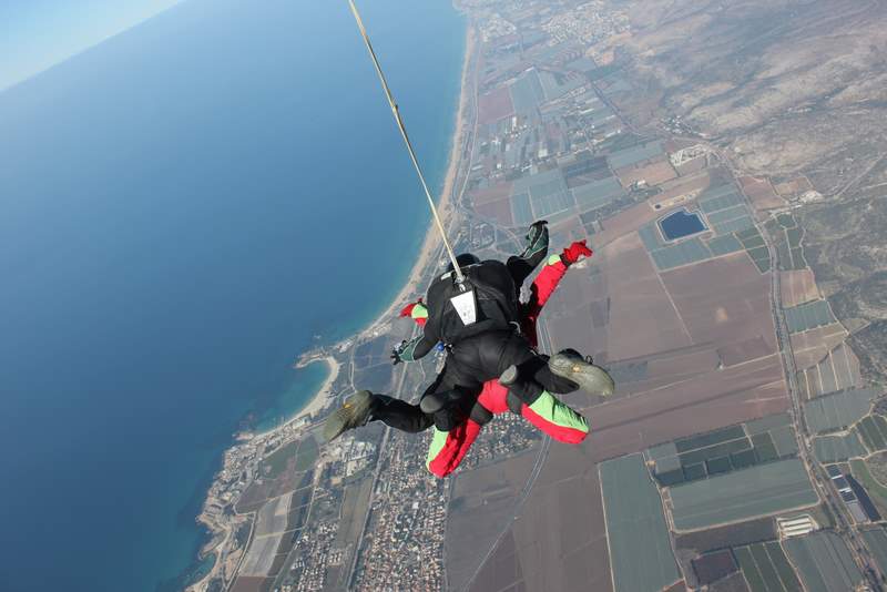 מעל חוף הבונים כמה זמן זה צניחה חופשית | צניחה חופשית | פרדייב