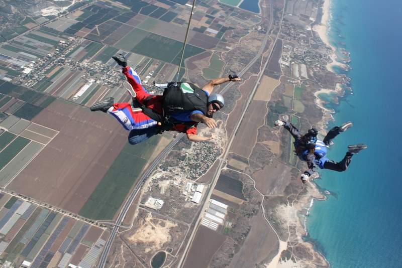 צילום צניחה חופשית צניחה חופשית בדרום | צניחה חופשית | פרדייב